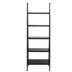 72" Shelf Ladder Bookcase - Flora Home