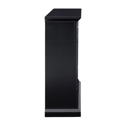Dalmen Marble Fireplace Black - Aiden Lane 6 Dalmen Marble Fireplace Black - Aiden Lane - Image 6