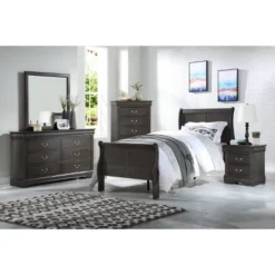 Louis Philippe Bed - Acme Furniture 5 Louis Philippe Bed - Acme Furniture -Baxton Studio Shop GUEST e50d782a ea69 44fd a1e6 cc2fc0aa794c