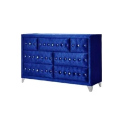 60" Dante Dresser Blue Velvet - Acme Furniture