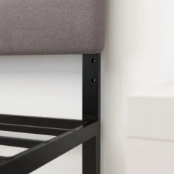 Merrick Lane Headboard With Tufted Upholstery And Powder Coated Metal Frame -Baxton Studio Shop GUEST e5ae83a4 c5bd 4386 8815 9ebaf05bb3b0