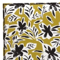 Arcadia Nail Button Botanical Printed Headboard - Skyline Furniture -Baxton Studio Shop GUEST e6141515 891b 48ba 84e8 6b9b7383014c