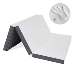 Hayward Heyward 4" Trifold Mattress, Tri Fold Memory Foam Foldable Mattress -Baxton Studio Shop GUEST e637110e b0a2 40c0 a961 9604b493ab30