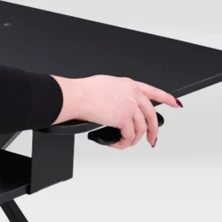 Sit-Stand Converter Desk Black - CorLiving -Baxton Studio Shop GUEST e681f555 6380 4e71 a704 b35d84f7d527