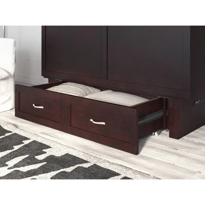 Queen Monroe Murphy Bed Chest USB Turbo Charger - AFI 2 Queen Monroe Murphy Bed Chest USB Turbo Charger - AFI - Image 2