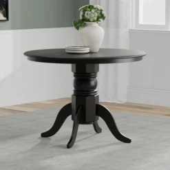 Glenwillow Home 42" Round Solid Wood Pedestal Dining Table 13 Glenwillow Home 42" Round Solid Wood Pedestal Dining Table -Baxton Studio Shop GUEST e8985014 be49 4d0f 87b4 056a226f6a40