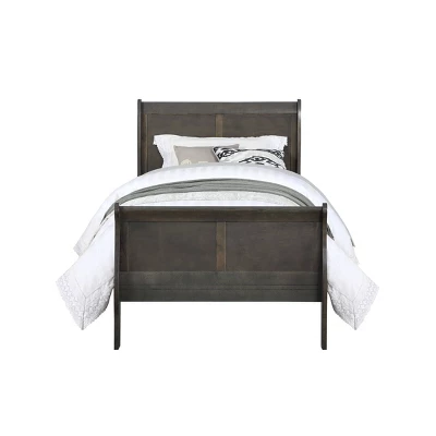 Louis Philippe Bed - Acme Furniture 1 Louis Philippe Bed - Acme Furniture
