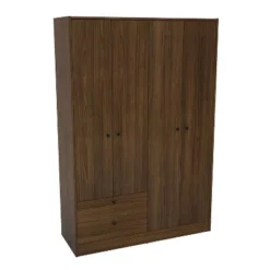 Denmark 4 Door 2 Drawer Wardrobe - Polifurniture -Baxton Studio Shop GUEST ea3a3592 ecc5 4ded b388 ec6d169ace02