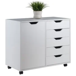 Halifax 5 Drawer 1 Side Cabinet - Winsome -Baxton Studio Shop GUEST eaac4dfc c06d 4321 b64b 60c405163112