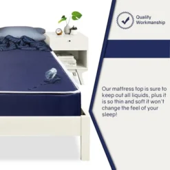 Continental Sleep, 5" Medium Firm Water Resistance Nylon Vinyl Dual Sided Mattress, Noiseless, Soft Cloud Feeling, 12 Continental Sleep, 5" Medium Firm Water Resistance Nylon Vinyl Dual Sided Mattress, Noiseless, Soft Cloud Feeling, -Baxton Studio Shop GUEST eae5de35 b42a 4fd4 83af 8883fbbb6f47