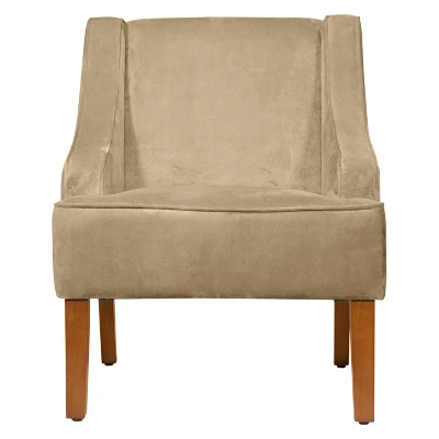 Velvet Swoop Armchair - HomePop 12 Velvet Swoop Armchair - HomePop - Image 12