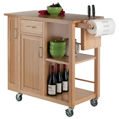 Douglas Kitchen Cart Natural - Winsome 10 Douglas Kitchen Cart Natural - Winsome - Image 10