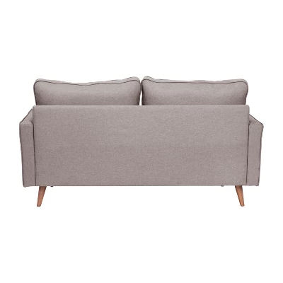 Flash Furniture Hudson Mid-Century Modern Loveseat Sofa With Tufted Upholstery & Solid Wood Legs 8 Flash Furniture Hudson Mid-Century Modern Loveseat Sofa With Tufted Upholstery & Solid Wood Legs - Image 8
