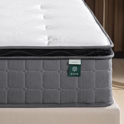 Zinus Euro Box Top 10" Cooling Hybrid Mattress 2 Zinus Euro Box Top 10" Cooling Hybrid Mattress - Image 2