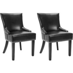 Lotus 19"H Side Chair (Set Of 2) - Safavieh -Baxton Studio Shop GUEST edd8080f da5c 461f b279 69821f6c530d