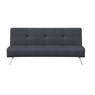 Sorenson Convertible Futon Sofa Bed Charcoal - Serta 14 Sorenson Convertible Futon Sofa Bed Charcoal - Serta - Image 14