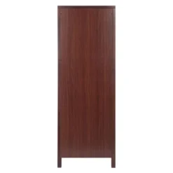 Brooke Cupboard With 1 Glass Door And 1 Cabinet Walnut - Winsome -Baxton Studio Shop GUEST ee73bd5a 32c9 40b8 bc67 2dab16f170a9