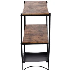 Rustic Industrial Design Demilune Shape Console Table-ModernLuxe 7 Rustic Industrial Design Demilune Shape Console Table-ModernLuxe -Baxton Studio Shop GUEST eeab4360 594f 4d15 865f fddb94a4ba2d