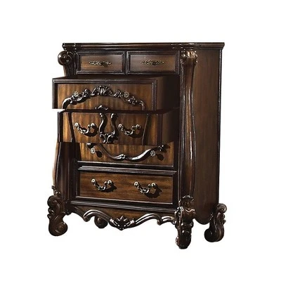 47" Versailles Bedroom Sets Cherry Oak - Acme Furniture 4 47" Versailles Bedroom Sets Cherry Oak - Acme Furniture - Image 4