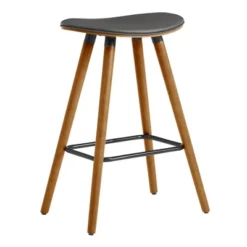 26" Piper Backless Counter Height Barstool - Armen Living -Baxton Studio Shop GUEST ef3372f5 a98c 415e 8d54 86eee561f0aa