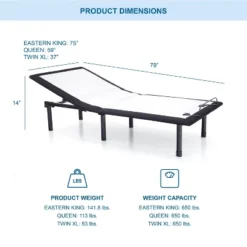 Harmony Adjustable Bed Frame With Battery Back Up - Furniture Of America 8 Harmony Adjustable Bed Frame With Battery Back Up - Furniture Of America -Baxton Studio Shop GUEST f01fb333 6a26 400e b1ae 9c5068700055