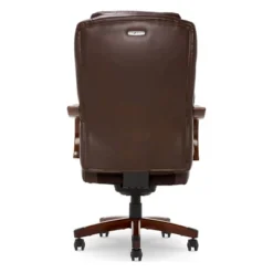 JOMEED CC82 Delano Big And Tall Executive Office Chair With Ergonomic Lumbar Support, Adjustable Height, And Comfort Core Memory Foam, Brown Leather -Baxton Studio Shop GUEST f048d245 3acc 4ac6 8737 8a0187b10622