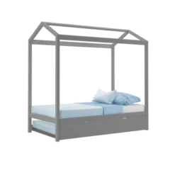 Max & Lily Twin House Bed With Trundle -Baxton Studio Shop GUEST f0bae944 1518 4106 b387 4b779d81dee8