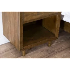 6pc Aurora Mid-Century Brown Bedroom Set With Upholstered Bed - Abbyson Living -Baxton Studio Shop GUEST f13be6e3 adcb 4dff af16 0e9af2ab2278