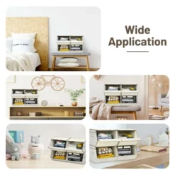 Costway Stackable Large Bins Cubes W/Lids Storage Organizers W/Linen&Oxford Fabric 4 Sets 13 Costway Stackable Large Bins Cubes W/Lids Storage Organizers W/Linen&Oxford Fabric 4 Sets -Baxton Studio Shop GUEST f1955e55 d35f 421e 9aa3 ee0ea1ca5a70