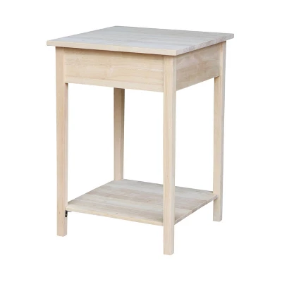 21" Nightstand Unfinished - International Concepts 3 21" Nightstand Unfinished - International Concepts - Image 3