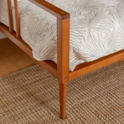 Mid Century Modern Solid Wood Spindle Daybed - Saracina Home -Baxton Studio Shop GUEST f32083a8 73e1 487f b52b c05fd87875dd