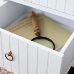 Tegan 2 Drawer Nighstand - White - Safavieh -Baxton Studio Shop GUEST f40bc6b2 47d4 4dc7 a191 0a3a035ed85a