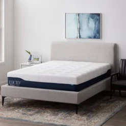 Lucid Comfort Collection Gel & Aloe Vera 12" Hybrid Memory Foam Mattress -Baxton Studio Shop GUEST f47d710e e5c6 4a31 a0c8 39bbe187c319