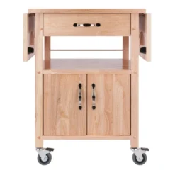 Rachael Kitchen Cart Beech - Winsome -Baxton Studio Shop GUEST f5f8105f 8342 4c48 aa23 49ffd629d59a