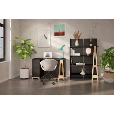 Atypik Desk With Bookcase - Nexera 3 Atypik Desk With Bookcase - Nexera - Image 3