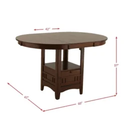 5pc Sam Pub Extendable Dining Table Set Cherry - Picket House Furnishings -Baxton Studio Shop GUEST f6501db4 2daa 4767 878c 1a5ce7b61506