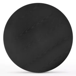 Dwen 46'' Manufactured Wood Foild With Grain Paper Round Top Pedestal Dining Table- The Pop Maison -Baxton Studio Shop GUEST f6e5eea9 5955 4dc1 8545 e15eb2f773d5