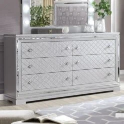 5pc Tenaya Bedroom Set Silver/Gray - HOMES: Inside + Out -Baxton Studio Shop GUEST f7667c1e 180d 43c2 a52f 8e8253bddd6e 1