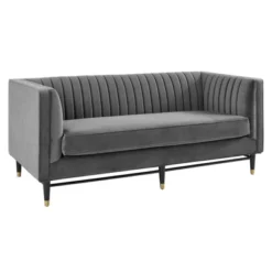 Devote Channel Tufted Performance Velvet Loveseat - Modway 17 Devote Channel Tufted Performance Velvet Loveseat - Modway -Baxton Studio Shop GUEST f7c46ade a3a6 4dbb 9eba 426d98d5a7c4