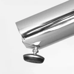 Eileen 43.3 Inch Contemporary Round Dining Table With Clear Tempered Transparent Glass Tabletop And Pedestal Legs-The Pop Maison -Baxton Studio Shop GUEST fa063242 ec88 46a5 ab64 fa88b0c41118