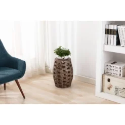 18" Hampton Side Table Weathered - Boraam 22 18" Hampton Side Table Weathered - Boraam -Baxton Studio Shop GUEST fadb5872 fb24 4e04 8b6e 4cffae0e4026