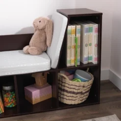 KidKraft Bookcase With Reading Nook Espresso 9 KidKraft Bookcase With Reading Nook Espresso -Baxton Studio Shop GUEST fb05dd45 e336 4fc8 a345 b6f2e4a72f25
