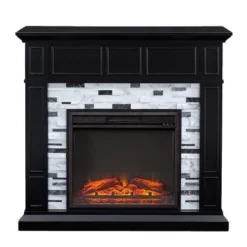 Dalmen Marble Fireplace Black - Aiden Lane 31 Dalmen Marble Fireplace Black - Aiden Lane -Baxton Studio Shop GUEST fbeedfde ba2e 49d2 a98b cd3db3fcf3a7