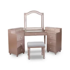 Urman Storage Drawers Vanity Set - HOMES: Inside + Out 13 Urman Storage Drawers Vanity Set - HOMES: Inside + Out -Baxton Studio Shop GUEST fc9e63ed 8d5b 4590 b79d 9dffb07767f5