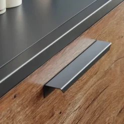 2 Drawer Boulevard Café Lateral File Cabinet Black - Sauder -Baxton Studio Shop GUEST fd541a5b 2823 4179 a1b7 97800192008f