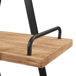 67" Morris A Frame Industrial Bookshelf Natural/Black - Finch -Baxton Studio Shop GUEST fe29be44 536c 40f0 a9f3 40779edbf242