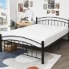 Costway TwinFullQueenKing Size 10'' Foam Mattress Jacquard Medium Firm Bed-in-a-Box Bed Room W/Removable Cover