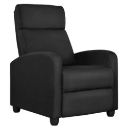 Yaheetech Fabric Upholstered Adjustable Recliner Chair With Pocket Spring For Living Room -Baxton Studio Shop GUEST fea05db5 3b41 4379 b16b 31a9d481d111