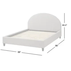 Queen Ava Upholstered Bed - Angelo:HOME 10 Queen Ava Upholstered Bed - Angelo:HOME -Baxton Studio Shop GUEST fef7fc6c 1bbc 4274 b06f 369b761004fd