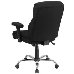 Emma And Oliver 400 Lb. Big & Tall Mid-Back Swivel Clean Line Stitch Ergonomic Task Office Chair -Baxton Studio Shop GUEST ffbb57f2 bcad 4305 9db6 4fcf314fec8d